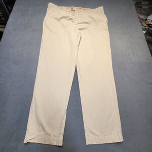 Tommy Bahama Pants Mens 42x31 Beige Straight Leg Chino